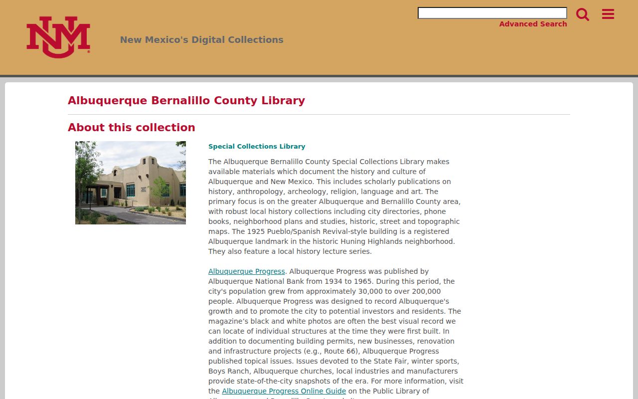 Albuquerque city directory library digital collection